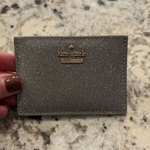 Kate Spade New York Glitter Cardholder / Slim Card Case